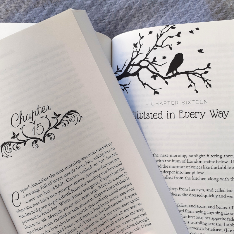 Pages from two books I've formatted